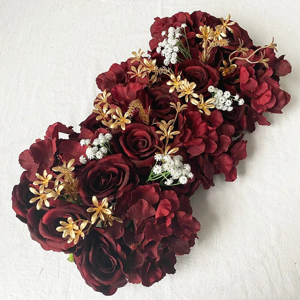 Décoration de Mariage de Luxe - Arche de Rose en Soie - Rose Eternelle La Boutique
