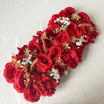 Décoration de Mariage de Luxe - Arche de Rose en Soie